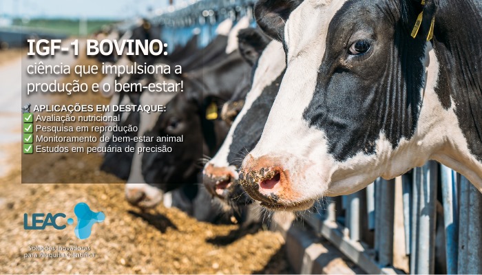 IGF-1 Bovino: um biomarcador estratégico para a pesquisa veterinária