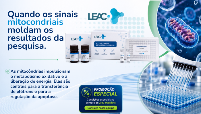 Fique por dentro das novidades com a Leac Lab | Quando os sinais mitocondriais moldam os resultados da pesquisa Ferramentas para investigar metabolismo oxidativo, energia celular, transferência de elétrons e re