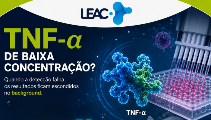Fique por dentro das novidades com a Leac Lab | TNF-alfa Indetectável? 
