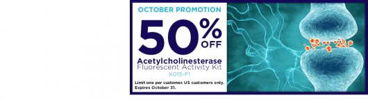 Promoção de Outubro 2019 - Acetylcholinesterase Fluorescent Activity Kit, K015-H1